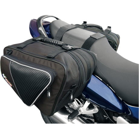 GEARS TOURISTOR SADDLEBAGS 17X10X12 Application Shot - Driven Powersports