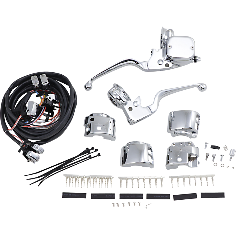DRAG SPECIALTIES 96-11FXD/WG H/B CONTR KIT W/SW D/DICS Front - Driven Powersports