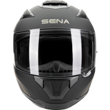 SENA STRYKER SMART HELMET FULL-FACE DOT Matte Black Front - Driven Powersports