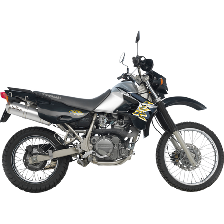 LEOVINCE MUFFLER X3 KLR650 97-23 Application Shot - Driven Powersports