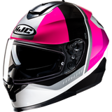 HJC C70 ALIA White/Pink Front - Driven Powersports