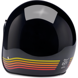 BILTWELL HELMET BONANZA Gloss Black Spectrum Back - Driven Powersports