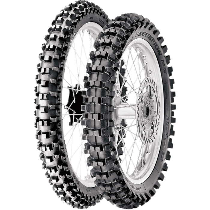 PIRELLI 80/100-21 51R DOT SCORPION XC MIDSOFT (XCMS) FRONT Front - Driven Powersports