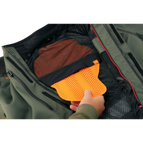 THOR JACKET RANGE Army/Orange Detail - Driven Powersports