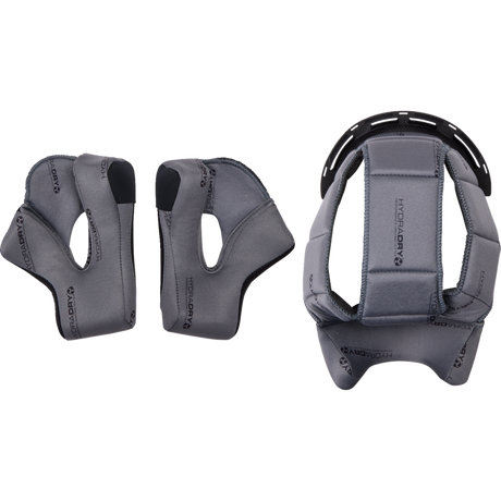 ICON LINER KIT AFLT COMFRT R1 Gray Front - Driven Powersports