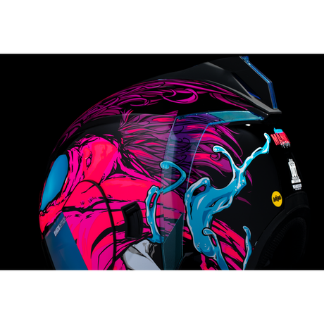 ICON HELMET AIRFORM MIPS MANIK'RR Pink Back - Driven Powersports