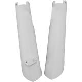 ACERBIS KTM MULTIIFT LOWER FORK COVER SET White Front - Driven Powersports