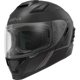 SENA STRYKER SMART HELMET FULL-FACE DOT Matte Black Front - Driven Powersports