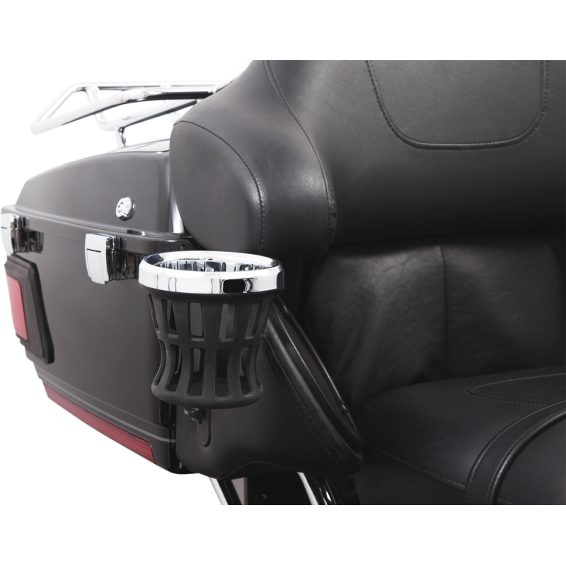 CIRO LLC 98-13 FLHT PASS Drink Holder Application Shot - Driven Powersports