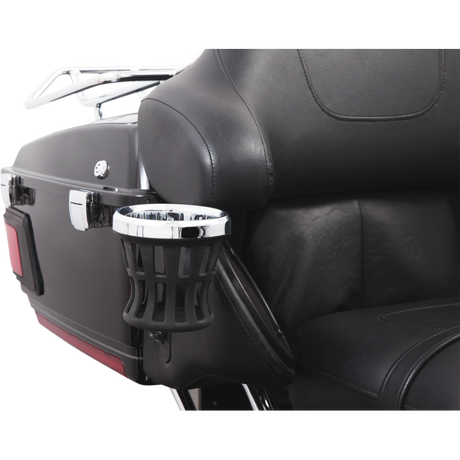 CIRO LLC 98-13 FLHT PASS Drink Holder Application Shot - Driven Powersports