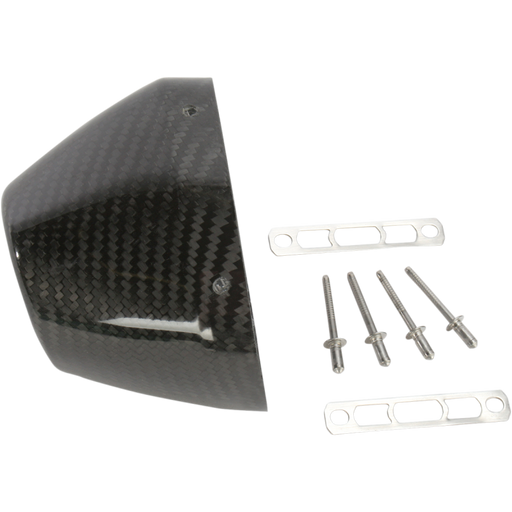 FMF REPL RCT CARBON REPLACEMENT END CAP KIT Side - Driven Powersports