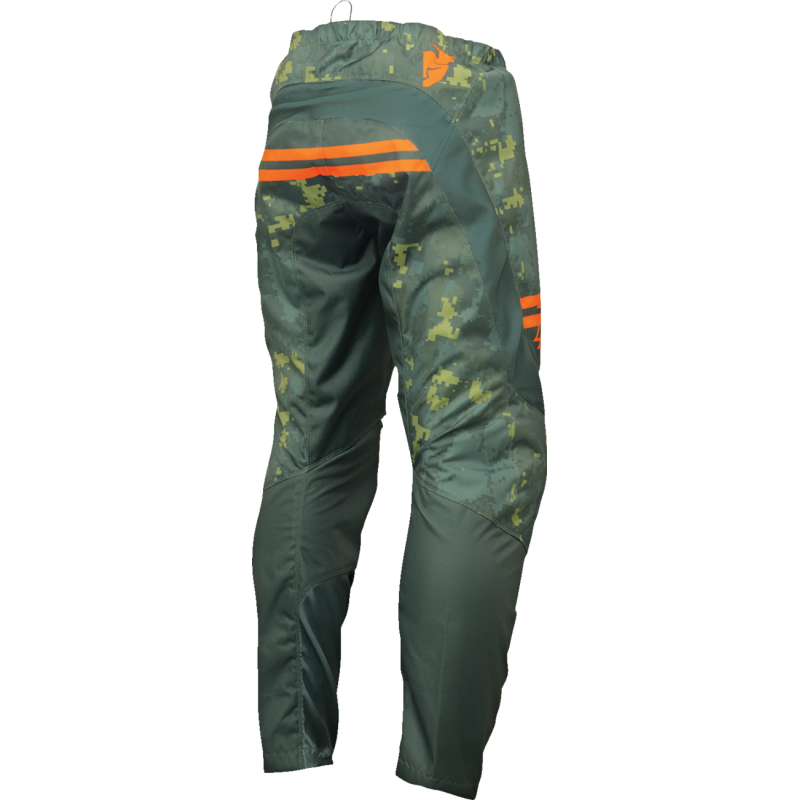 THOR PANT SCTR DIGI Green/Camo Back - Driven Powersports