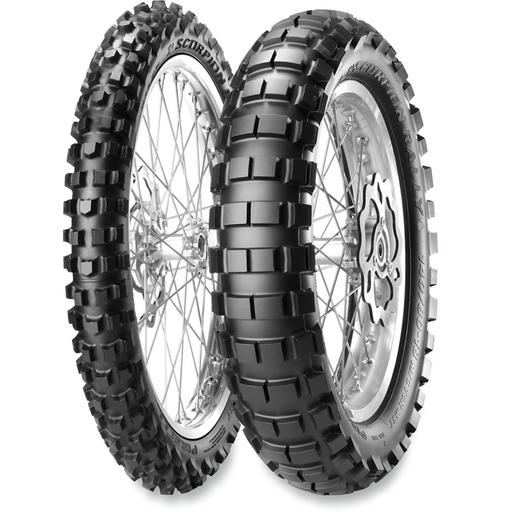 PIRELLI 110/80R19 59R SCORPION RALLY MST FRONT Front - Driven Powersports