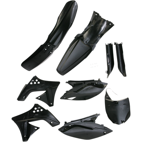 ACERBIS PLASTIC KIT FULL- KX250F:09-10 Black Bottom - Driven Powersports