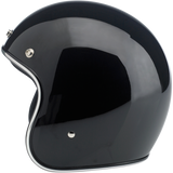BILTWELL HELMET BONANZA Gloss Black Side - Driven Powersports