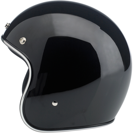BILTWELL HELMET BONANZA Gloss Black Side - Driven Powersports