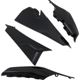 ACERBIS PANEL SIDE VENT HUS Black Front - Driven Powersports