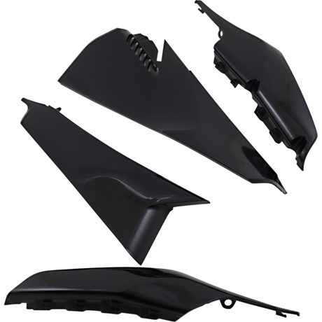 ACERBIS PANEL SIDE VENT HUS Black Front - Driven Powersports