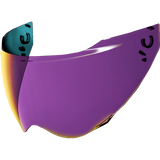 ICON SHIELD DOMAIN Purple Front - Driven Powersports