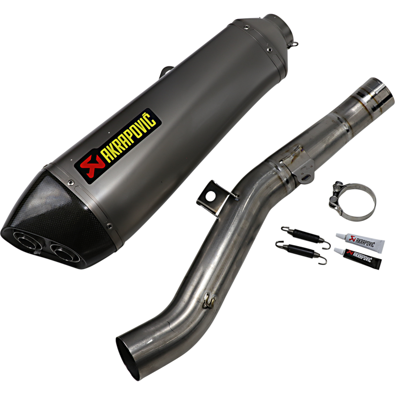 AKRAPOVIC 08-17 CONCOURS "AA"-EC SO SS/TI/CF-TIP Front - Driven Powersports