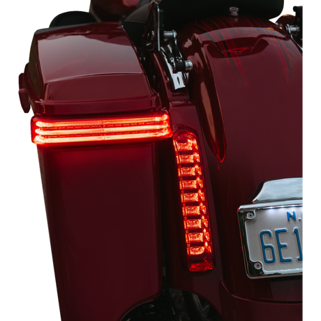 CUSTOM DYNAMICS LIGHT LED SBAG (PR) Black/Red Application Shot - Driven Powersports