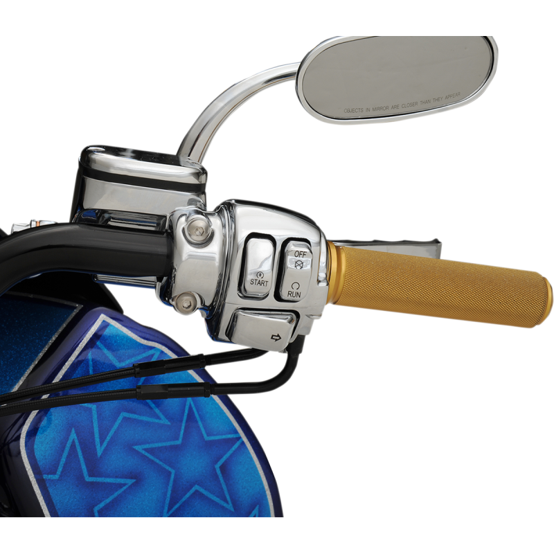 DRAG SPECIALTIES 96-11 FXD/WG/96-10FXST H/B CONTR WO/SW Application Shot - Driven Powersports