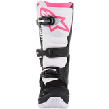 ALPINESTARS BOOT 4W TECH 3 Black/White/Pink Front - Driven Powersports