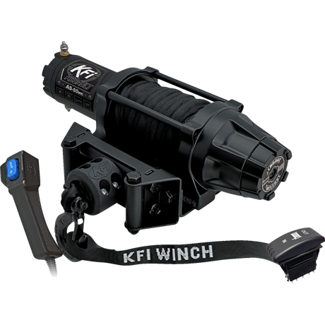 KFI PRODUCTS ASSAULT WINCH - 5000 LB - SYNTHETIC CABLE - WIDE Front - Driven Powersports
