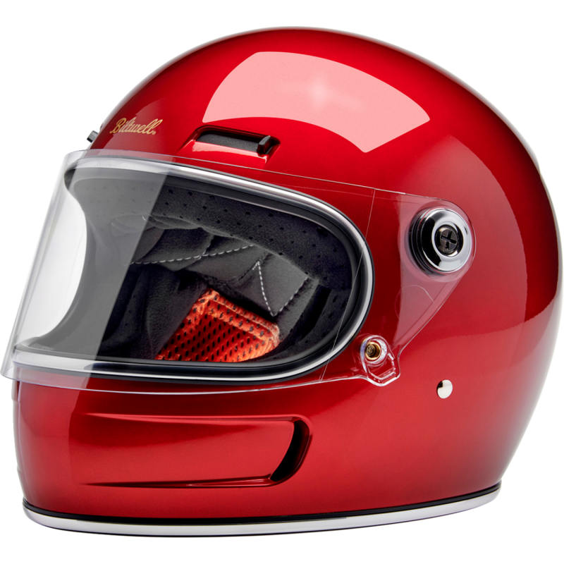 BILTWELL HELMET GRINGO SV Red Front - Driven Powersports