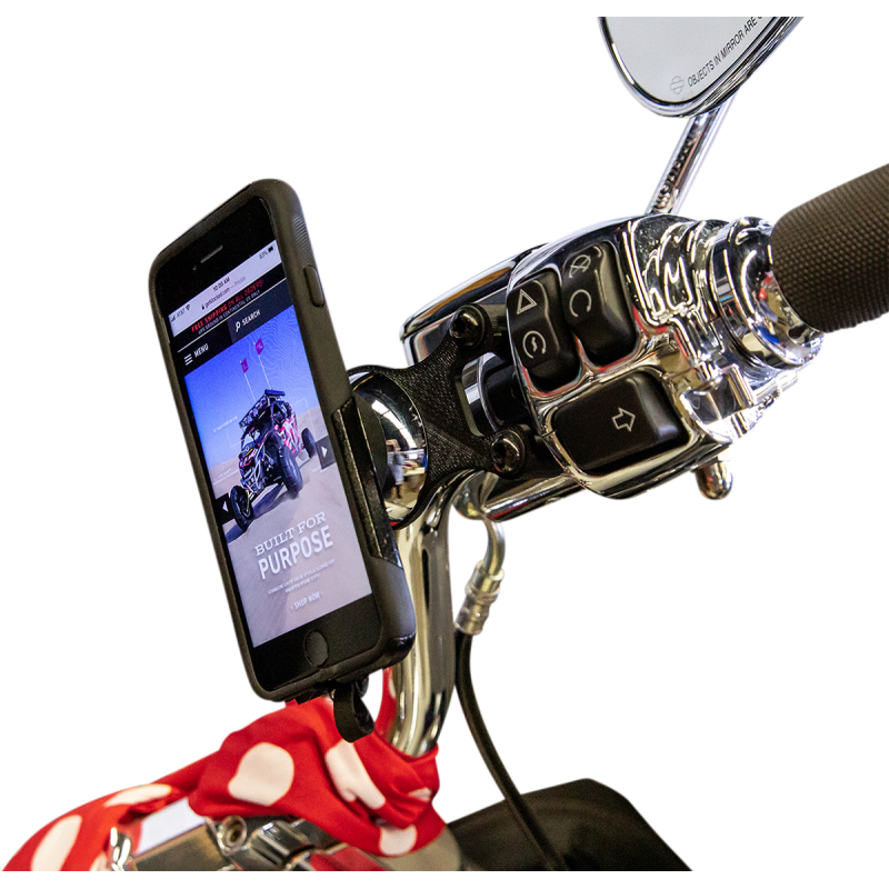 KLOCK WERKS MOUNT IO UNIV HD Black Application Shot - Driven Powersports