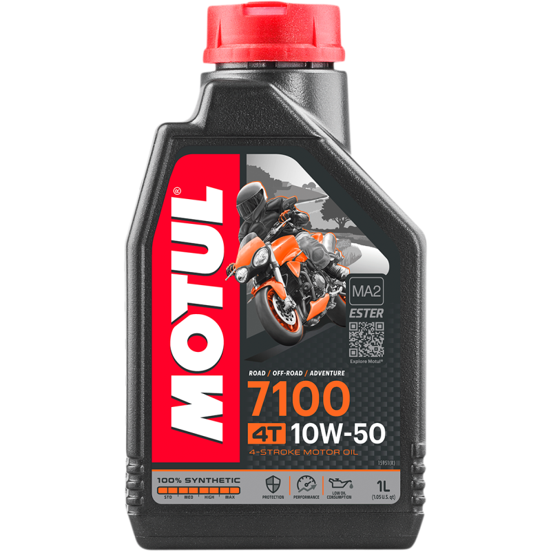 MOTUL (CS/12) 7100 10W50 1 LITRE Front - Driven Powersports