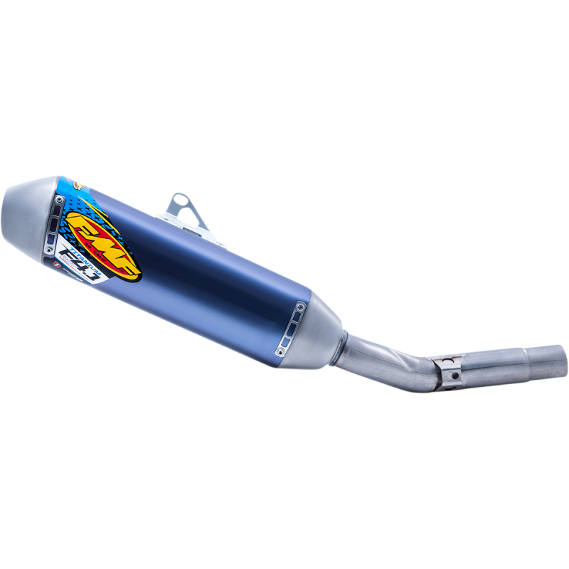 FMF 21-22 KX250F 4.1 RCT SLIP-ON W/CF EC Titanium Front - Driven Powersports