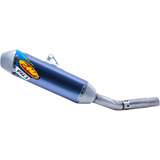 FMF 21-22 KX250F 4.1 RCT SLIP-ON W/CF EC Titanium Front - Driven Powersports