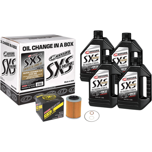 MAXIMA RACING OILS SXS QUICK CHANGE OIL KIT (90-219013-CA) Front - Driven Powersports