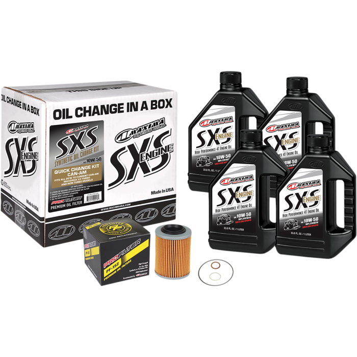 MAXIMA RACING OILS SXS QUICK CHANGE OIL KIT (90-219013-CA) Front - Driven Powersports