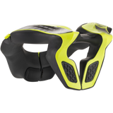 ALPINESTARS Neck Support (Youth) Black/Yellow Back - Driven Powersports