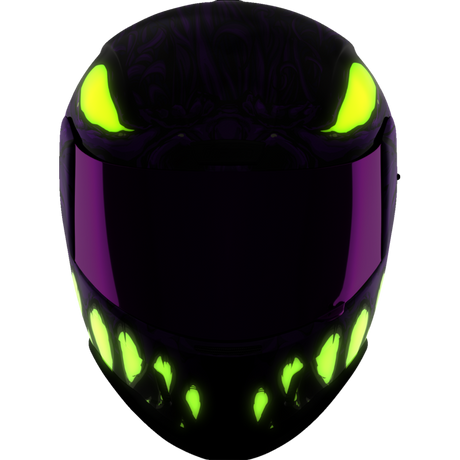 ICON HELMET AIRFORM MIPS MANIK'RR Purple Front - Driven Powersports