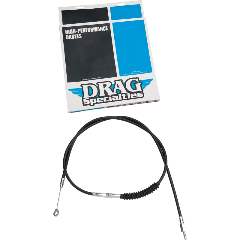 DRAG SPECIALTIES BLACK FL HE CLUTCH CABLE Front - Driven Powersports