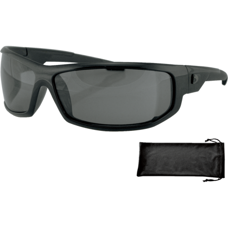 BOBSTER AXL FRAME ANTI-FOG SMOKED LENS Black Other - Driven Powersports