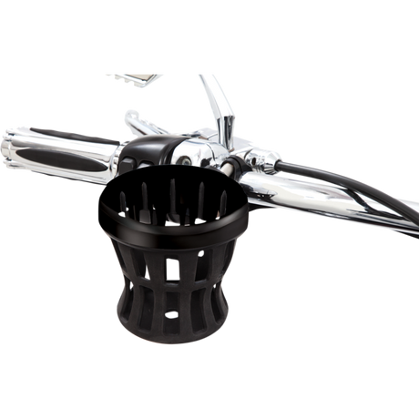 CIRO LLC HOLDER DRINK 1-1/4 Black Application Shot - Driven Powersports