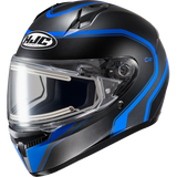 HJC C10 EC ELIE (MC-2SF) Semi Flat Black/Blue Front - Driven Powersports