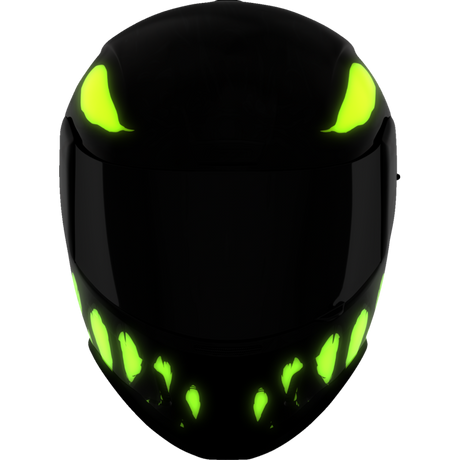 ICON HELMET AIRFORM MIPS MANIK'RR Dark Black Front - Driven Powersports