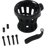 CIRO LLC 84-19 HD HOLDER DRINK PERCH Black Front - Driven Powersports