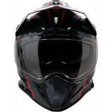 Z1R RANGE 2.0 VOYAGER Black/Red Front - Driven Powersports