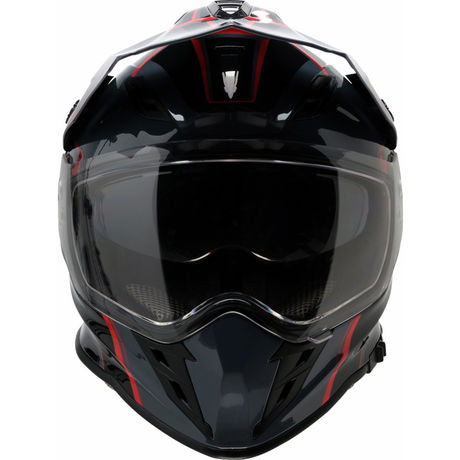 Z1R RANGE 2.0 VOYAGER Black/Red Front - Driven Powersports