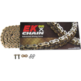 EK 520MVXZ2-120 GOLD/NICKEL QX-RING CHIAN 3/4 Front - Driven Powersports