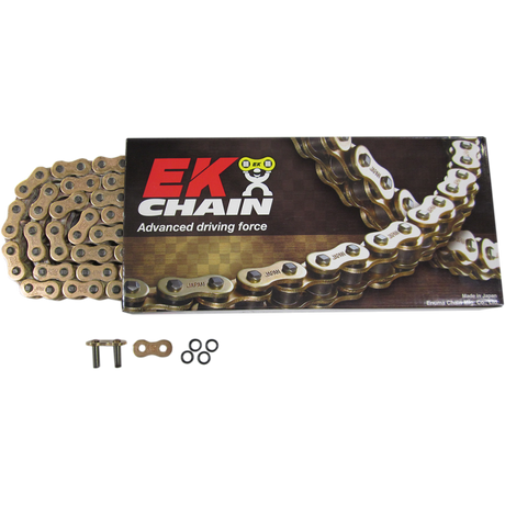 EK 520MVXZ2-120 GOLD/NICKEL QX-RING CHIAN 3/4 Front - Driven Powersports