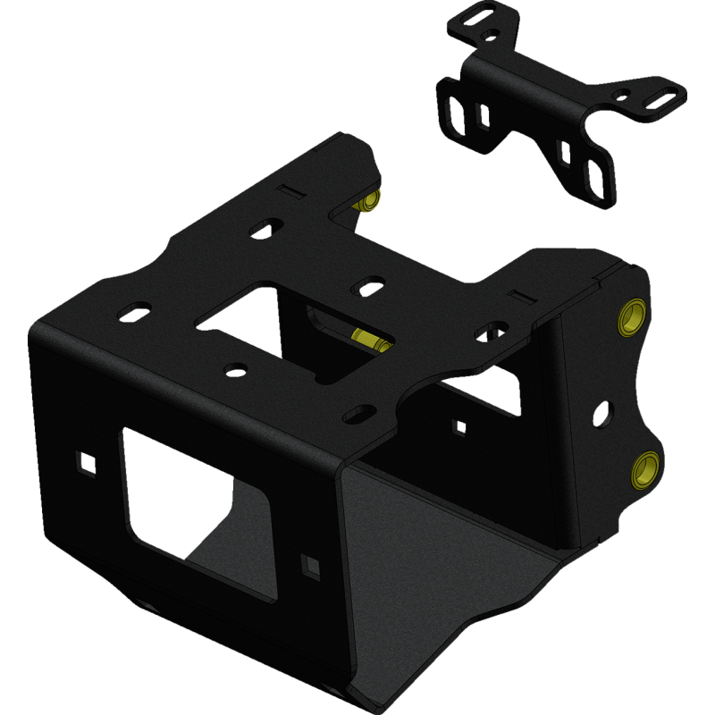 KFI PRODUCTS WINCH MOUNT - POLARIS (101840) Front - Driven Powersports