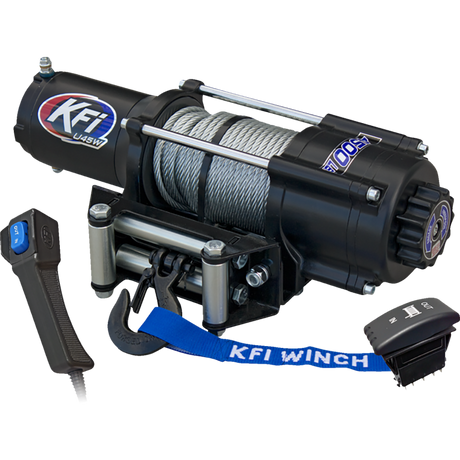 KFI PRODUCTS UTV WINCH - 4500 LB - WIDE Front - Driven Powersports