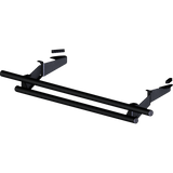 KFI PRODUCTS REAR BUMPER - - HONDA (101595) Black Front - Driven Powersports